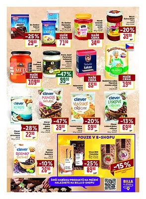 akční leták BILLA 26.11.2025-2.12.2025
