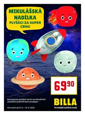akční leták BILLA 26.11.2025-2.12.2025