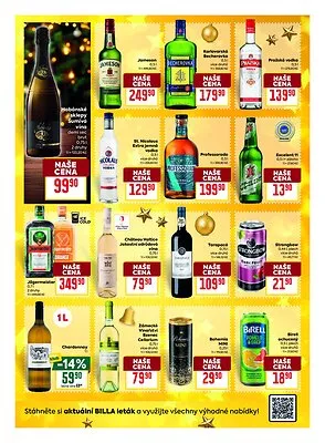 akční leták BILLA 26.11.2025-2.12.2025
