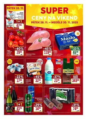 akční leták BILLA 26.11.2025-2.12.2025