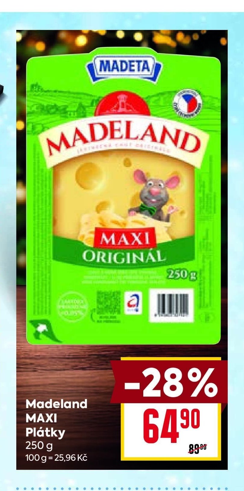Madeland MAXI Plátky 250 g