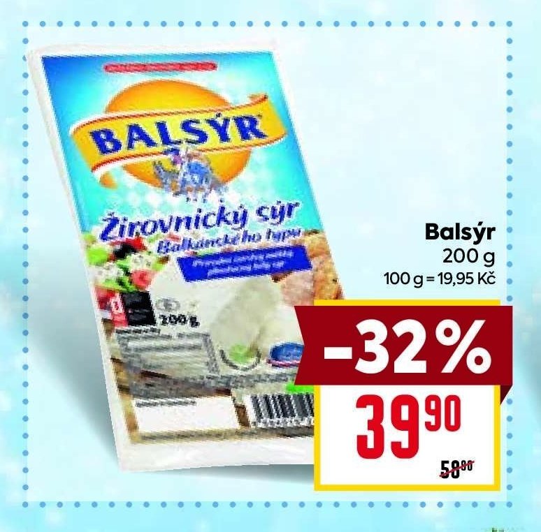 Balsýr 200 g