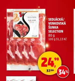 Sedlácká/Venkovská šunka Selection