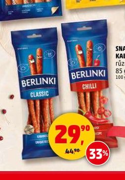 Snack Berlinki Kabanos
