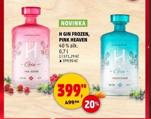 H GIN FROZEN, PINK HEAVEN