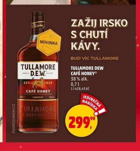 TULLAMORE DEW CAFÉ HONEY