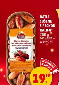 Datle sušené Kalifa