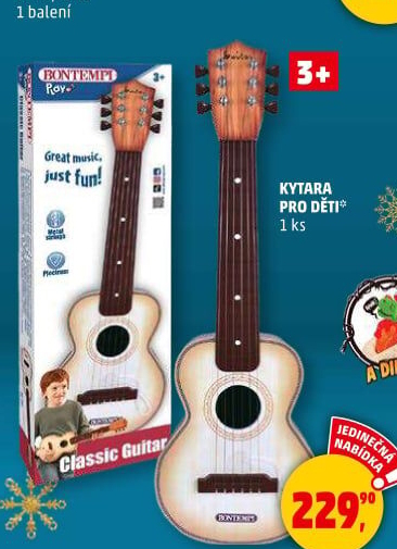 Dětská kytara Bontempi