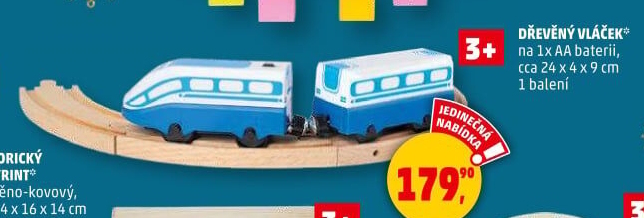 Dřevěný vláček