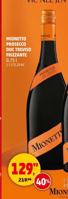 Frizzante Prosecco Treviso Doc Mionetto