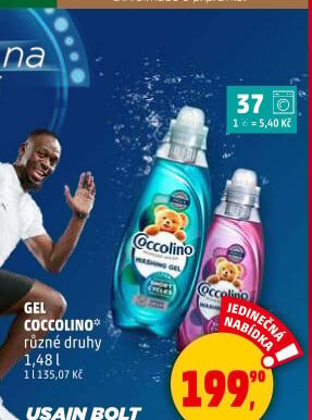 Prací gel Coccolino