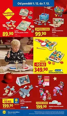 akční leták Lidl 1.12.2025-7.12.2025