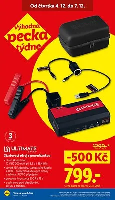 akční leták Lidl 1.12.2025-7.12.2025