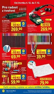 akční leták Lidl 1.12.2025-7.12.2025