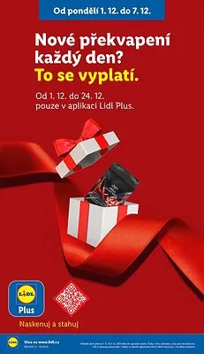akční leták Lidl 1.12.2025-7.12.2025