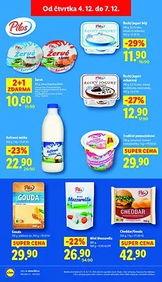 akční leták Lidl 4.12.2025-7.12.2025