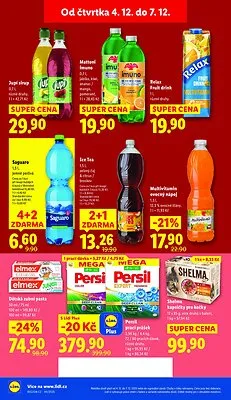 akční leták Lidl 4.12.2025-7.12.2025