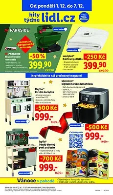 akční leták Lidl 4.12.2025-7.12.2025