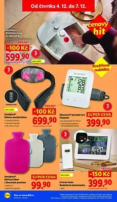 akční leták Lidl 4.12.2025-7.12.2025