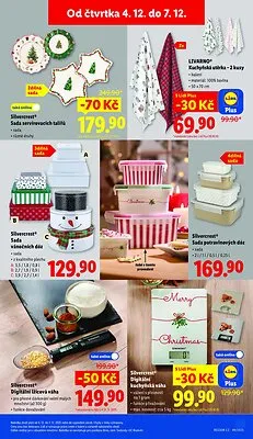 akční leták Lidl 4.12.2025-7.12.2025