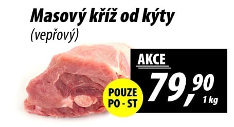 Masový kříž od kýty vepřový