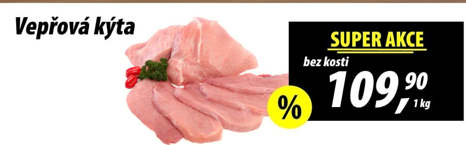 Vepřová kýta bez kosti