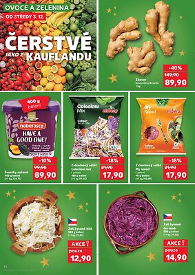 akční leták Kaufland 3.12.2025-9.12.2025