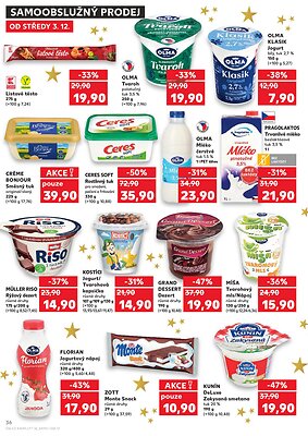 akční leták Kaufland 3.12.2025-9.12.2025