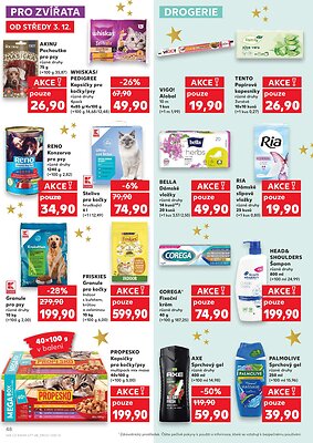 akční leták Kaufland 3.12.2025-9.12.2025