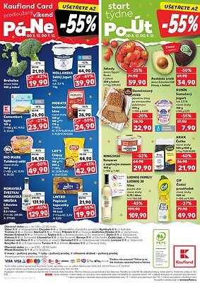 akční leták Kaufland 3.12.2025-9.12.2025