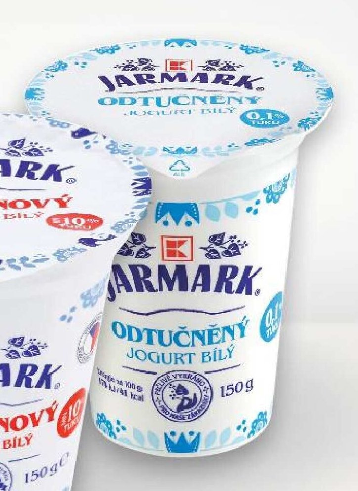Jarmark Odtučněný jogurt bílý