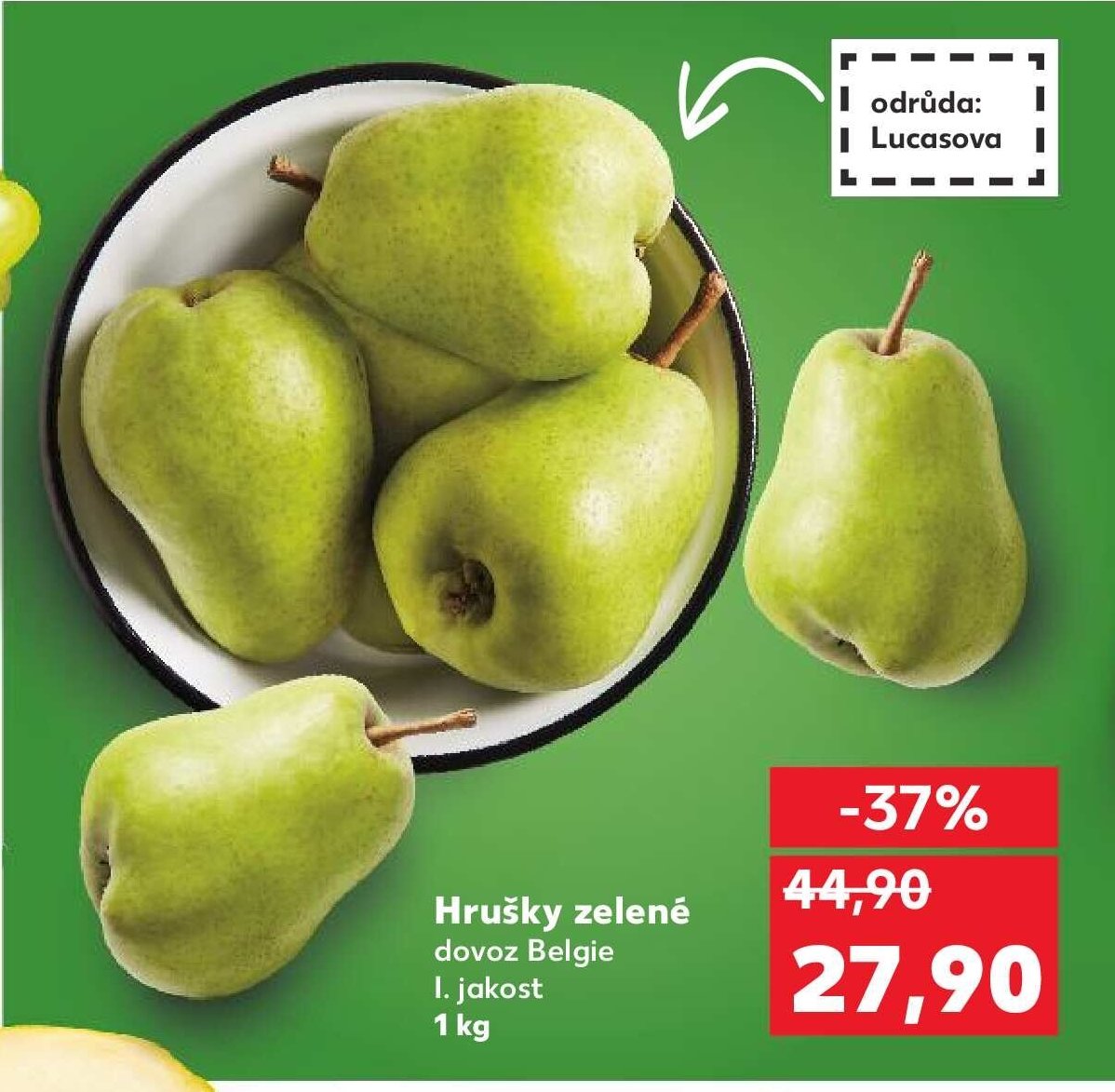 Hrušky zelené