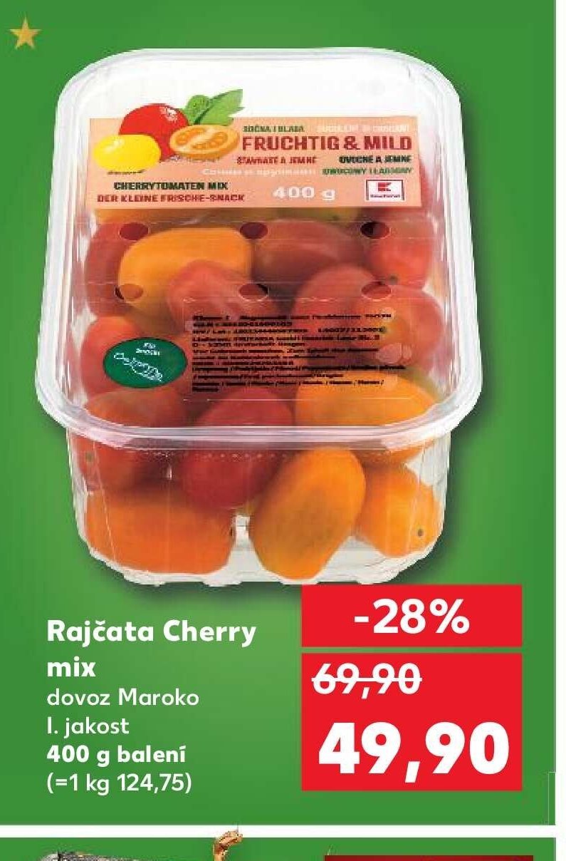 Rajčata Cherry mix