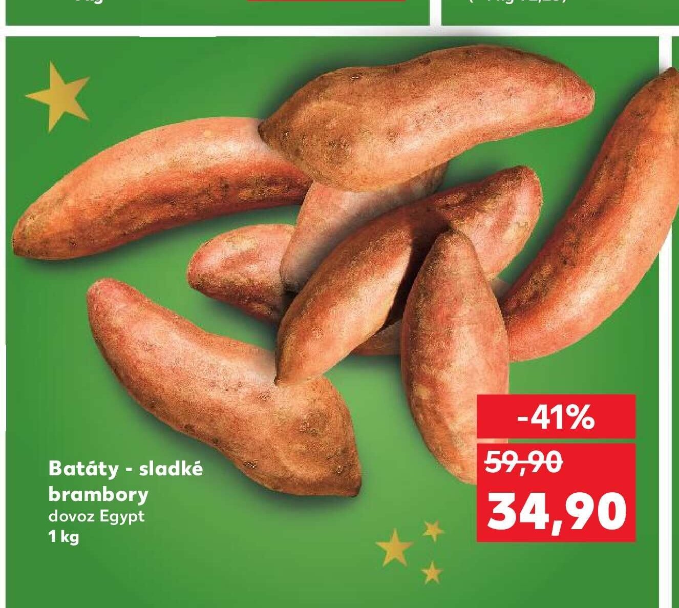 Batáty - sladké brambory