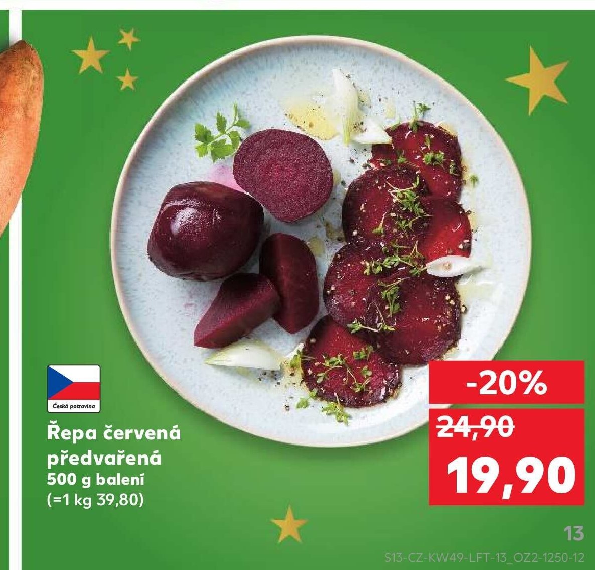 Řepa červená předvařená
