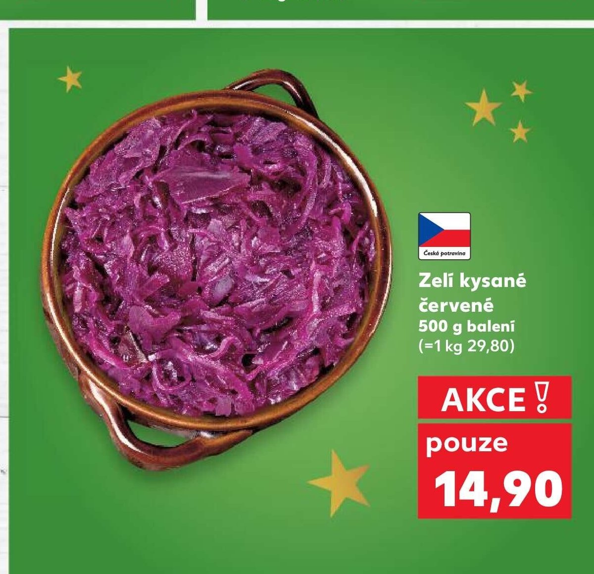 Zelí kysané červené