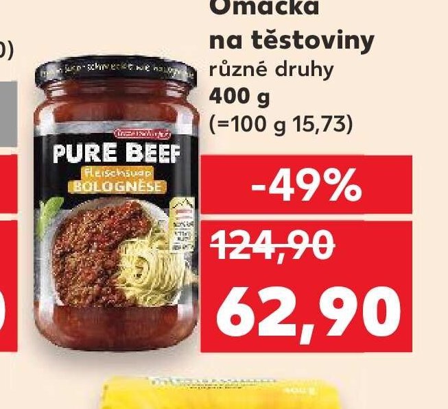 INZERSDORFER Pure Beef Sugo Omáčka