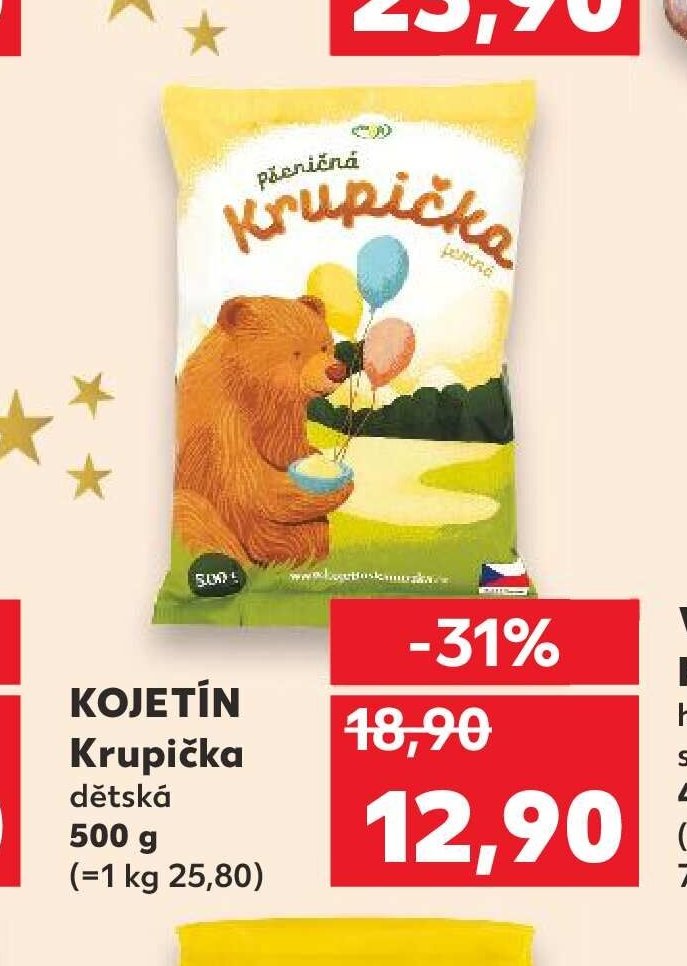 KOJETÍN Krupička dětská