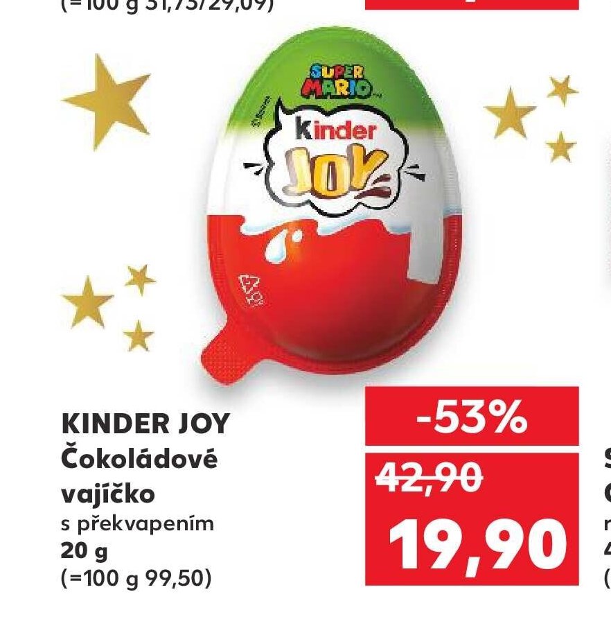 KINDER JOY Čokoládové vajíčko