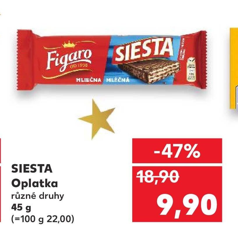 SIESTA Oplatka