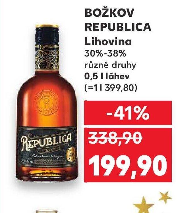 Božkov Republica Lihovina - Kaufland akcniletaky.com