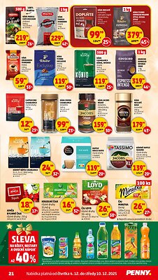 akční leták Penny Market 4.12.2025-10.12.2025