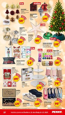 akční leták Penny Market 4.12.2025-10.12.2025