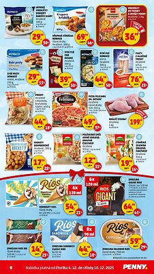 akční leták Penny Market 4.12.2025-10.12.2025