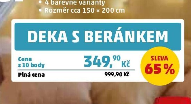 Deka s beránkem