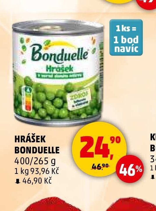Hrášek Bonduelle