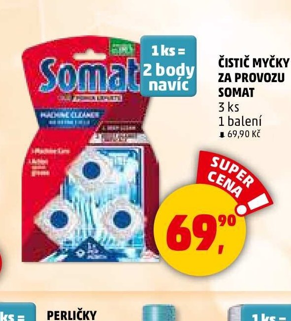 Čistič myčky Somat