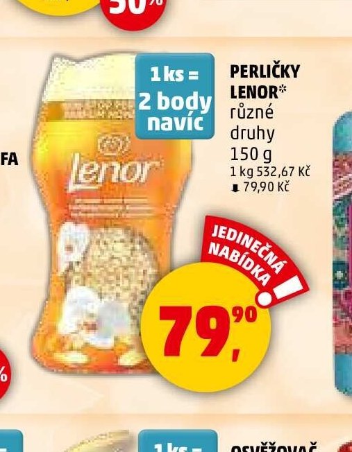 Perličky Lenor