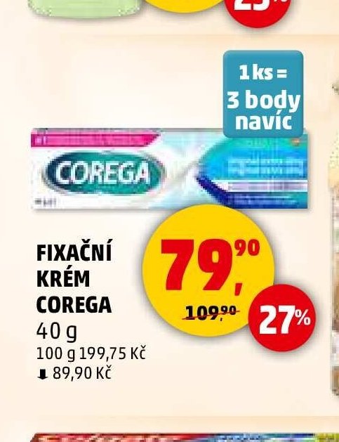 Fixační krém Corega