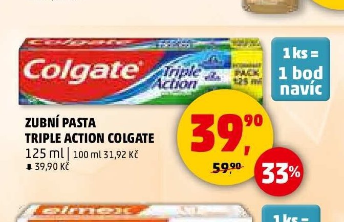 Zubní pasta Triple Action Colgate